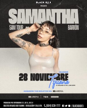 Samantha Barrón en Tijuana 2026