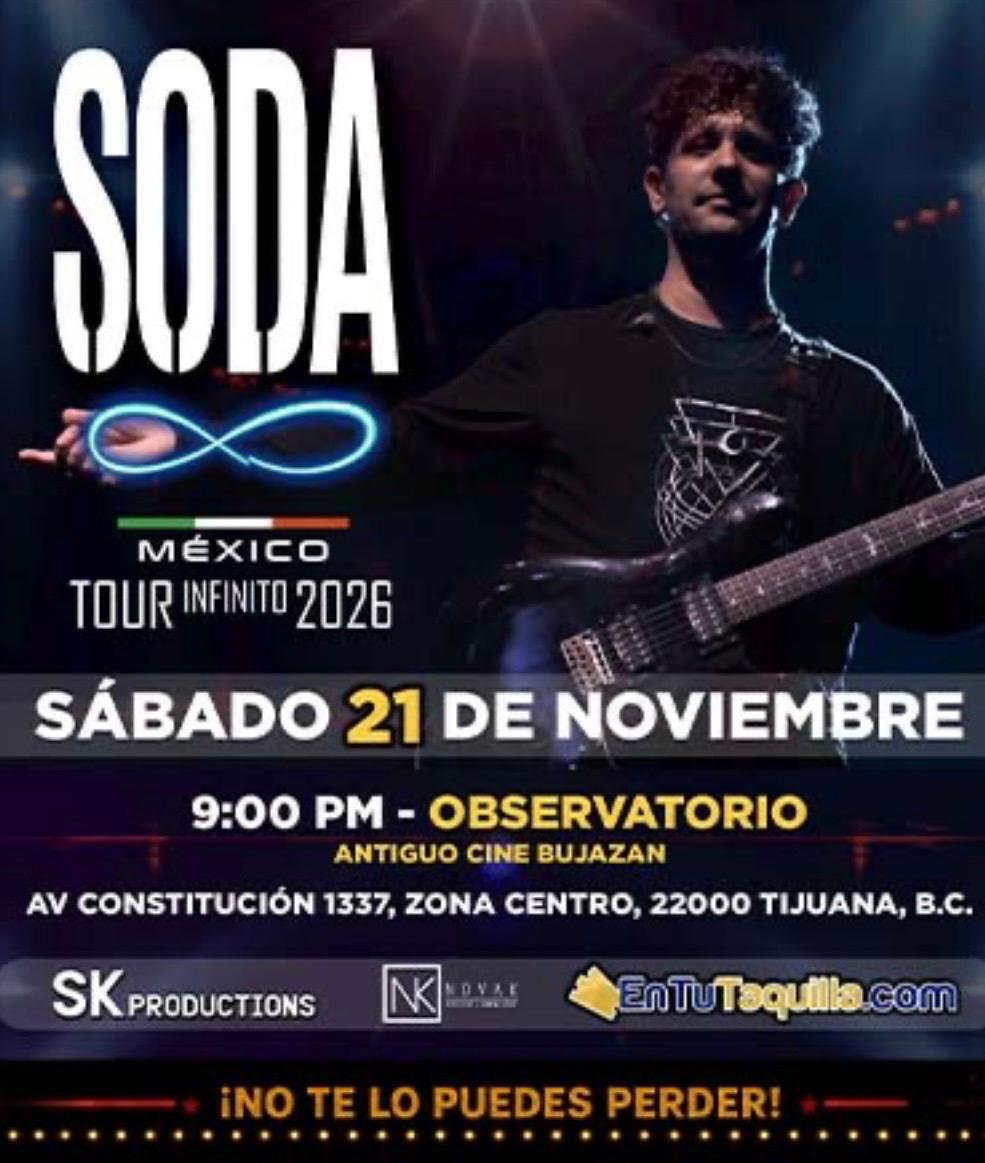 Soda Infinito en Tijuana 2026