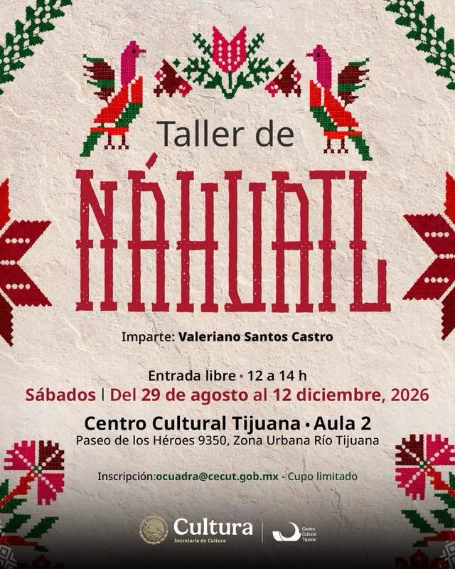 Taller de Náhuatl en Tijuana 2026
