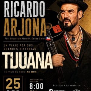 Tributo a Ricardo Arjona en Tijuana 2026
