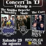 Tributo a The Smiths Depeche Mode y The Cure en Tijuana 2026