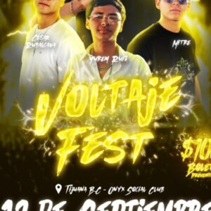 Voltaje Fest Vol. 1 en Tijuana 2026