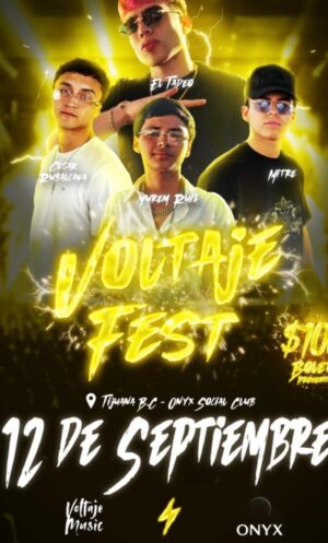 Voltaje Fest Vol. 1 en Tijuana 2026