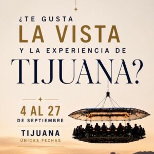 Dinner in the Sky en Tijuana 2026