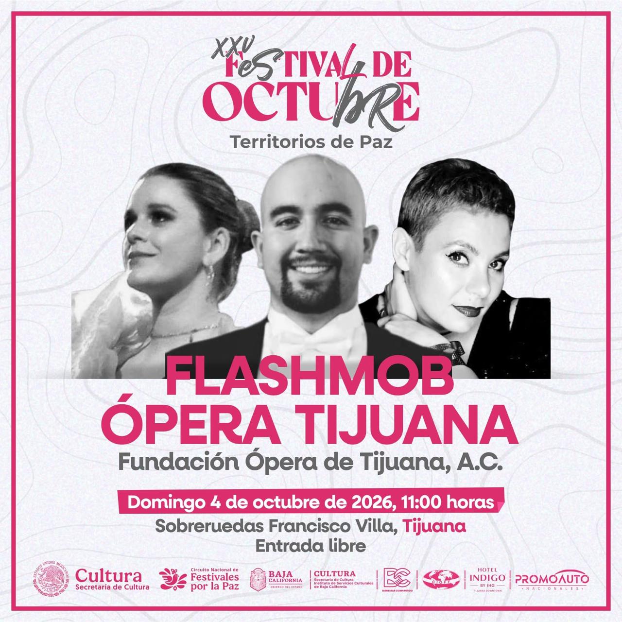 Flashmob Ópera Tijuana 2026