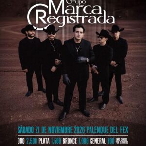 Grupo Marca Registrada en Mexicali 2026