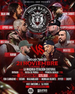 High Bars en Tijuana 2026