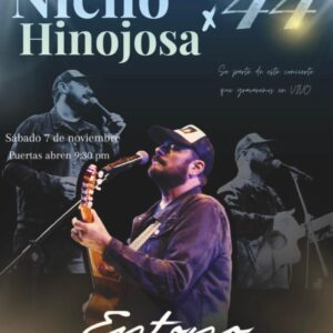 Nicho Hinojosa en Tijuana 2026