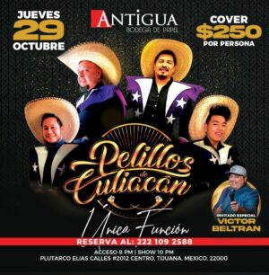 Pelillos de Culiacán en Tijuana 2026