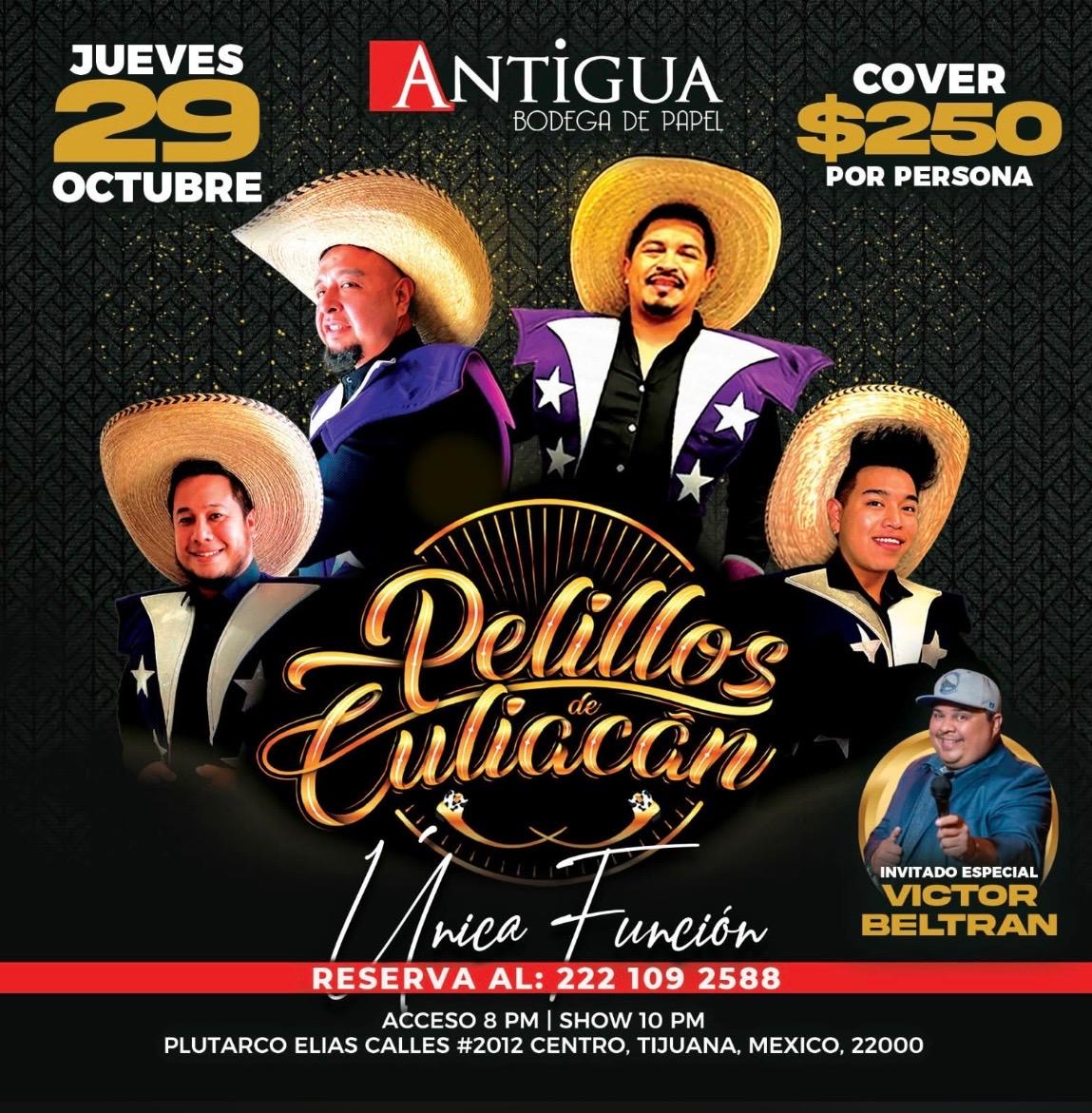 Pelillos de Culiacán en Tijuana 2026