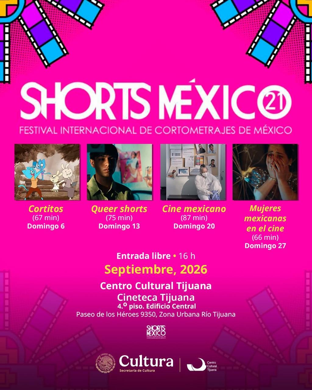 Shorts México en Tijuana 2026