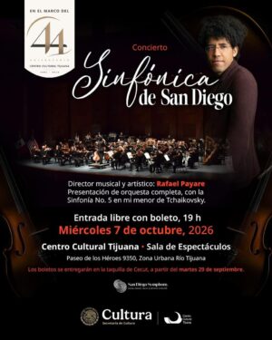 Sinfónica de San Diego en Tijuana 2026