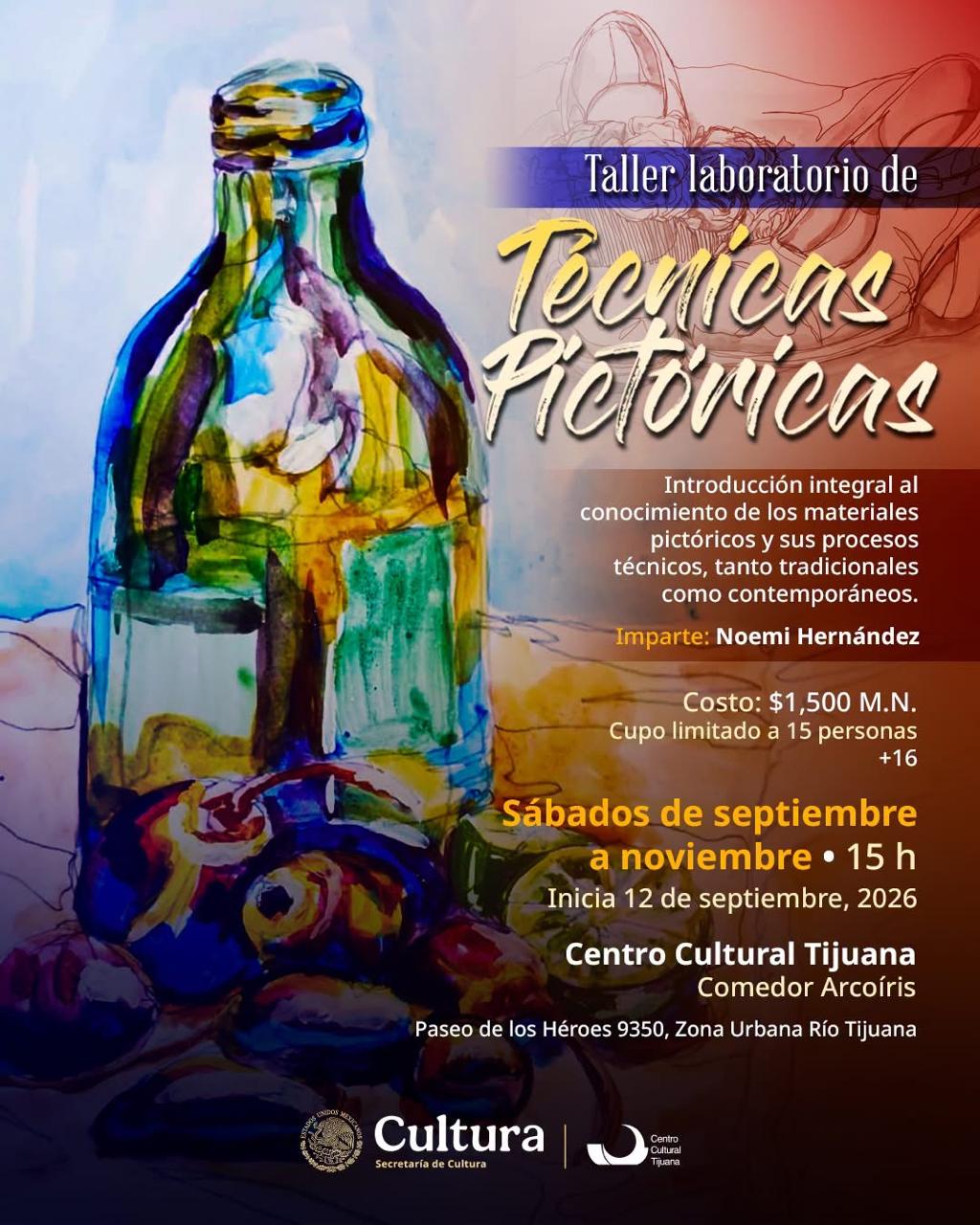 Taller de Técnicas Pictóricas en Tijuana 2026
