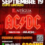 Tributo a AC DC en Tijuana 2026