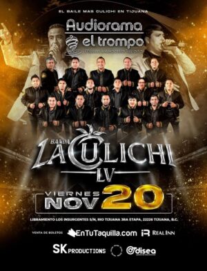 Banda La Culichi LV en Tijuana 2026