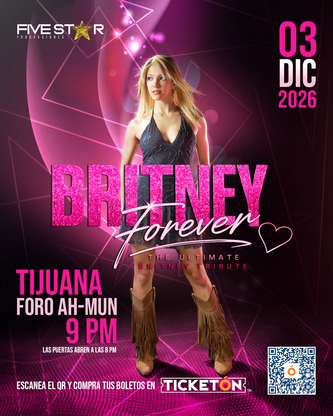 Britney Forever en Tijuana 2026