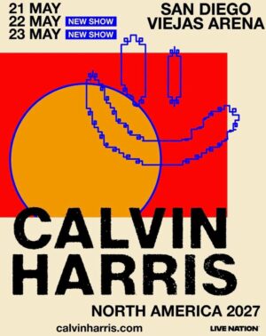 Calvin Harris en San Diego 2027