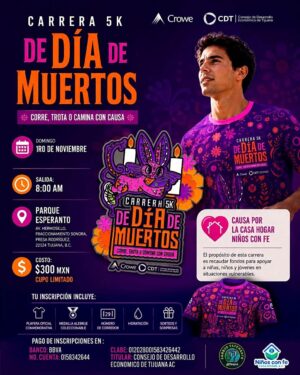 Carrera 5K Día de Muertos en Tijuana 2026
