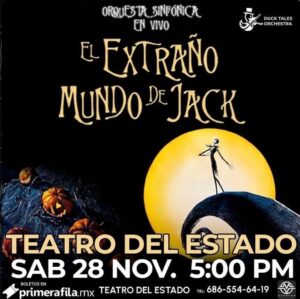 El Extraño Mundo de Jack en Mexicali 2026
