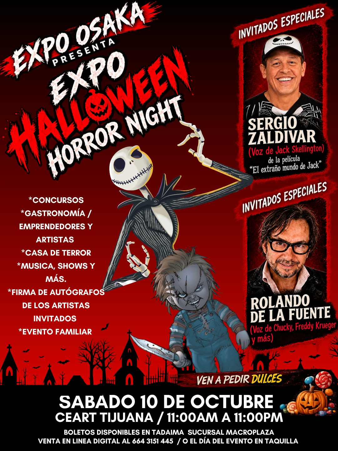 Expo Halloween Horror Night en Tijuana 2026