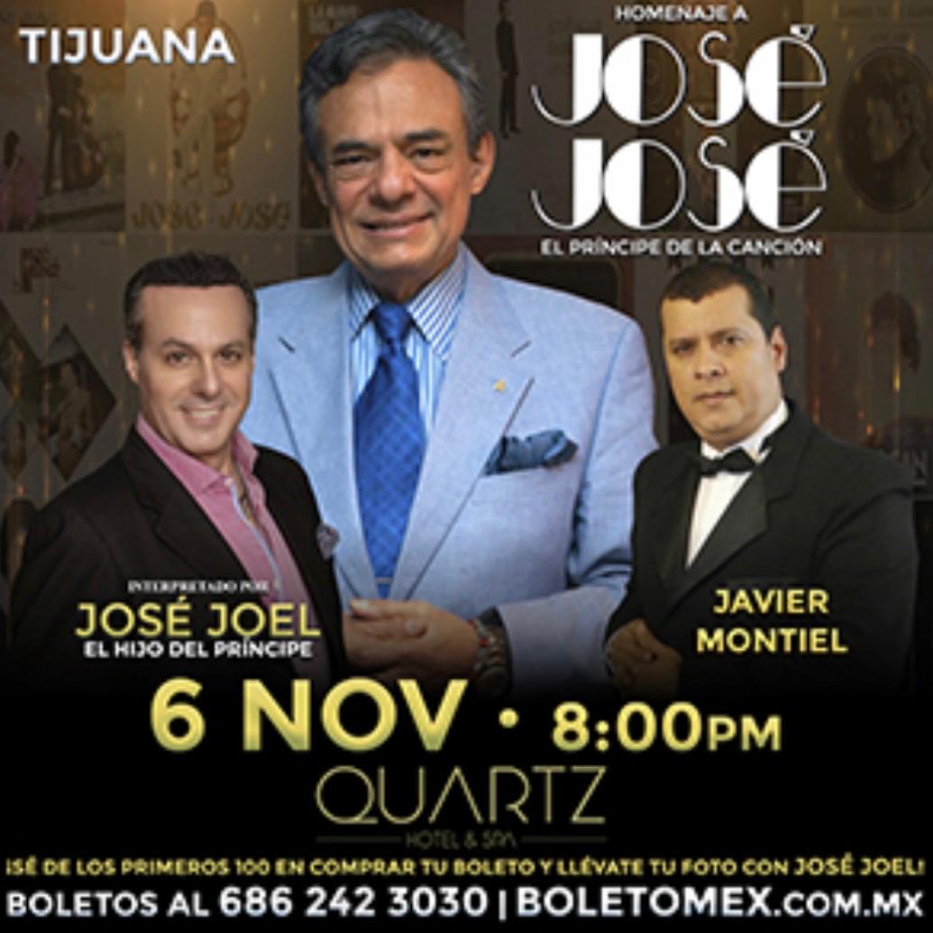 Homenaje a José José en Tijuana 2026