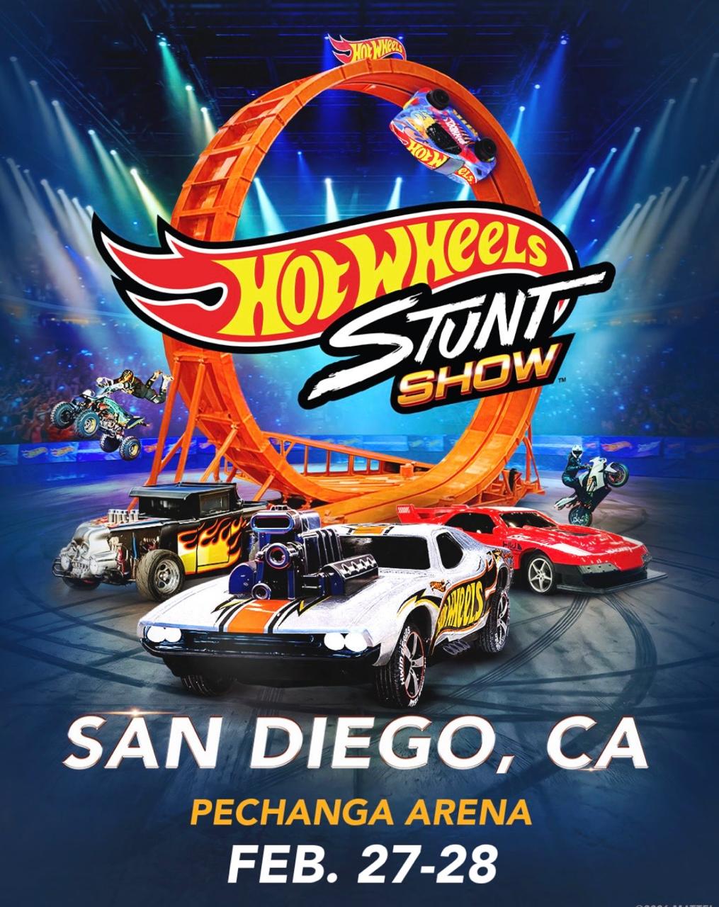 Hot Wheels Stunt Show en San Diego 2027