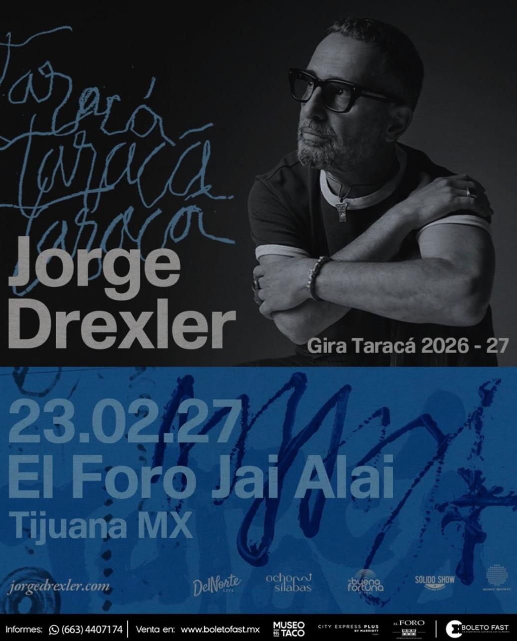 Jorge Drexler en Tijuana 2027