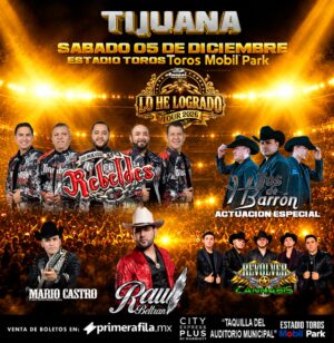 Los Nuevos Rebeldes en Tijuana 2026