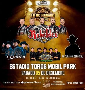 Los Nuevos Rebeldes en Tijuana 2026