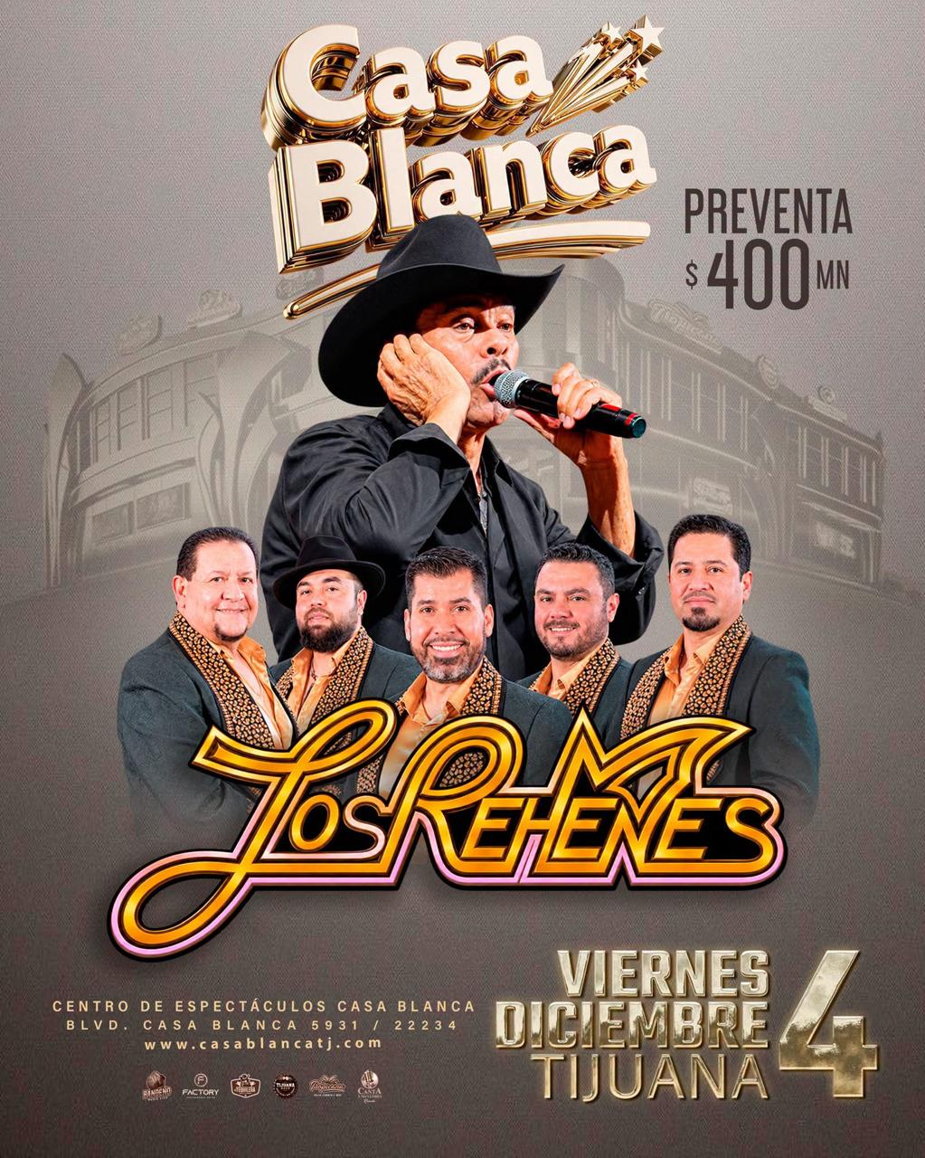 Los Rehenes en Tijuana 2026