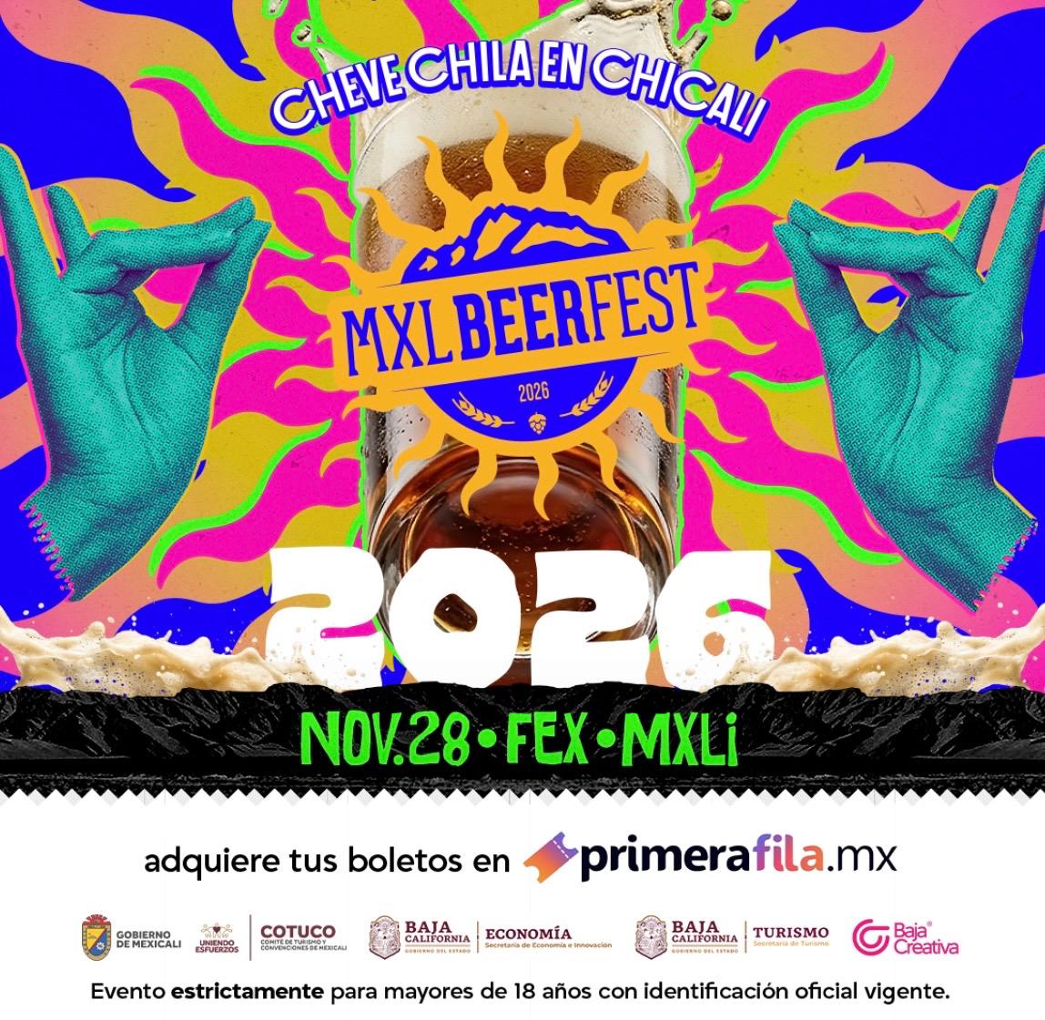 MXL Beer Fest en Mexicali 2026