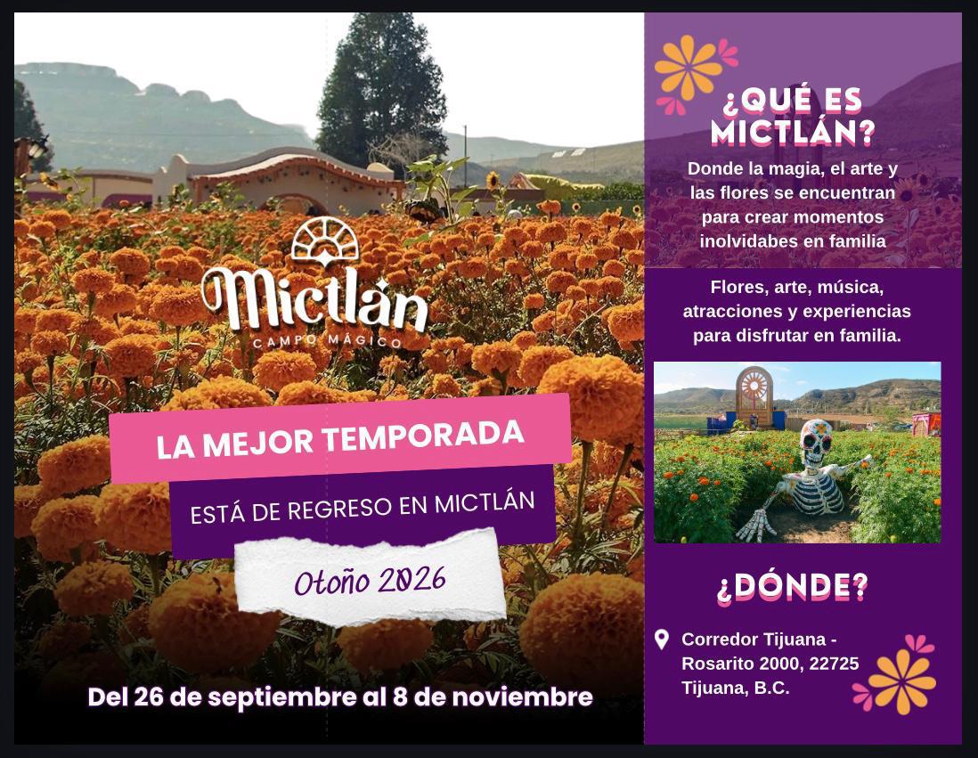 Mictlan Tijuana Temporada Otoño 2026