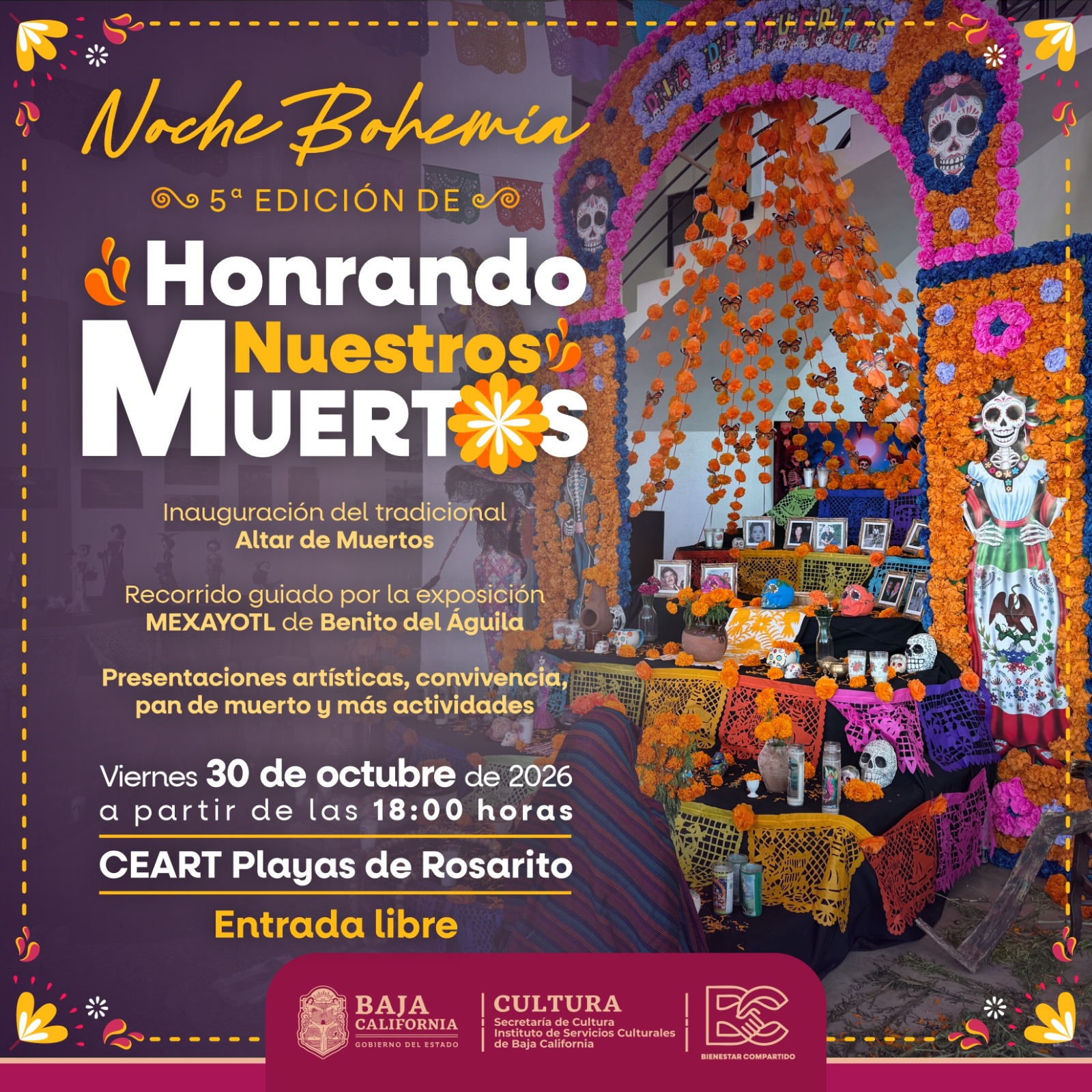 Noche Bohemia en Rosarito 2026