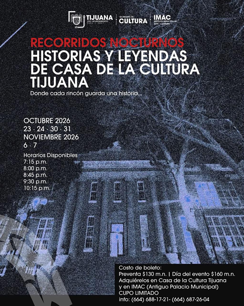 Recorridos Nocturnos en Tijuana 2026