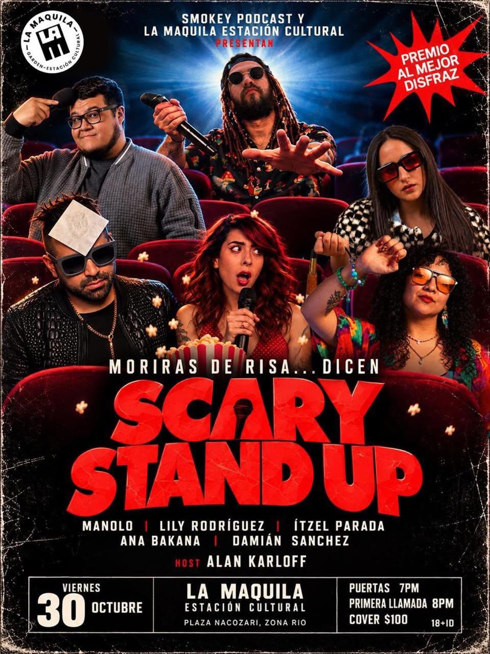Scary Stand Up en Tijuana 2026