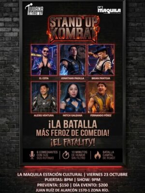 Stand Up Kombat en Tijuana 2026