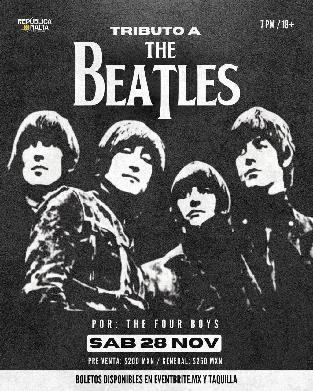 Tributo a The Beatles en Tijuana 2026